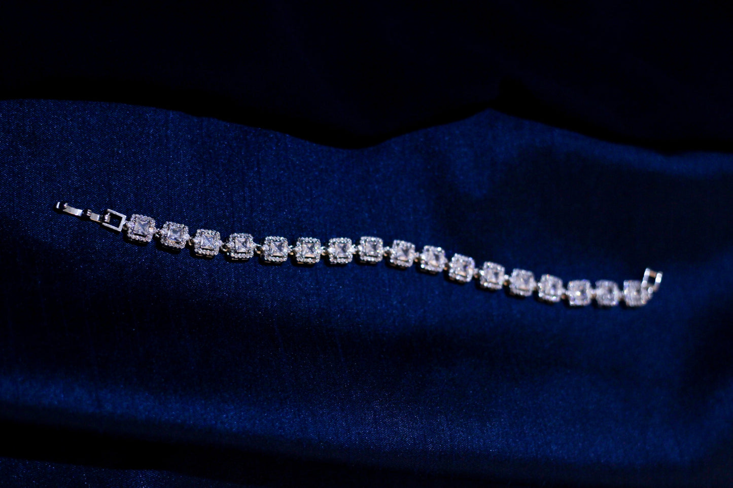 Oro,s Dainty Rhinestone Bracelet ~ 3