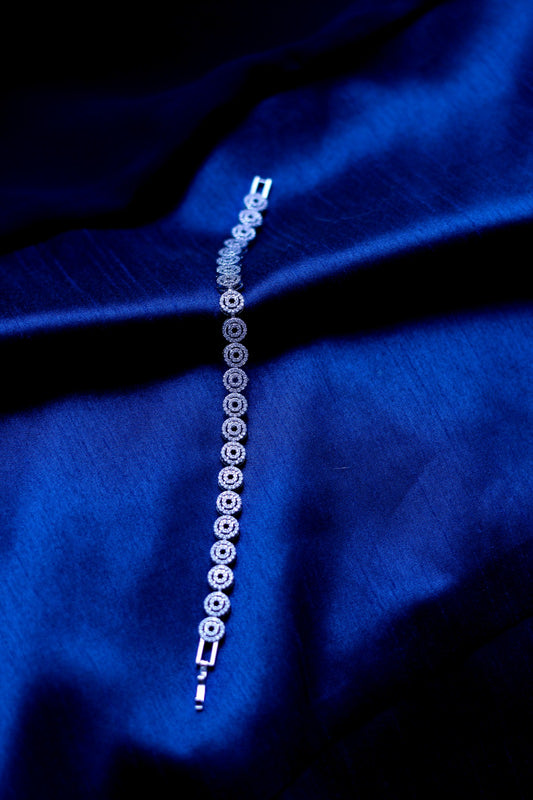 Oro,s Dainty Rhinestone Bracelet ~ 2