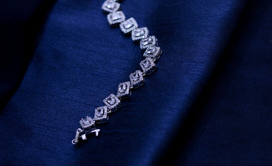 Oro,s Dainty Rhinestone Bracelet ~ 3