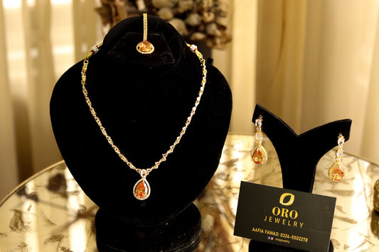 Amber Elegance Set