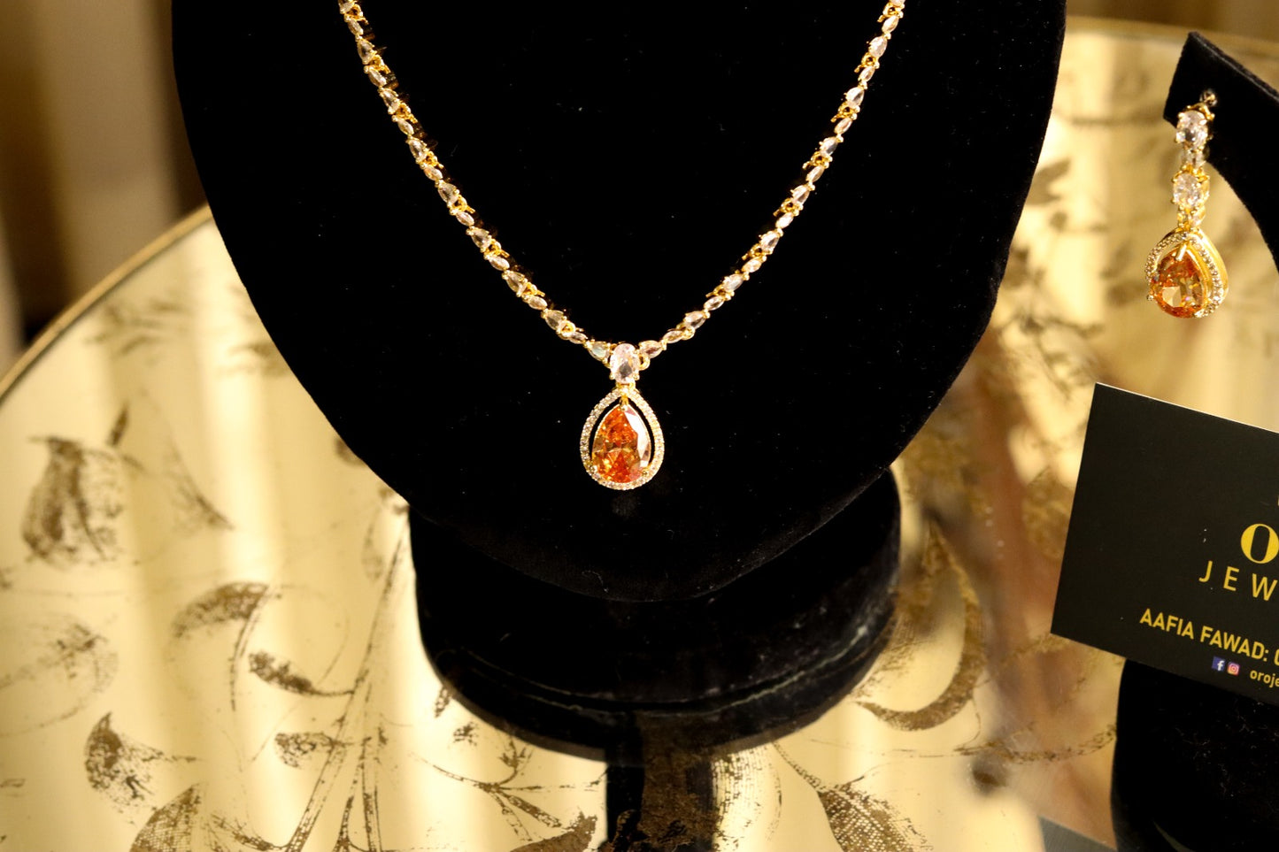 Amber Elegance Set