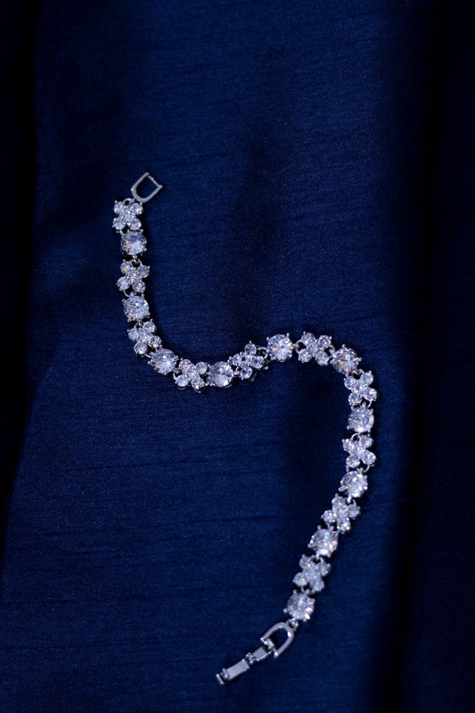 Oro,s Dainty Rhinestone Bracelet ~ 1
