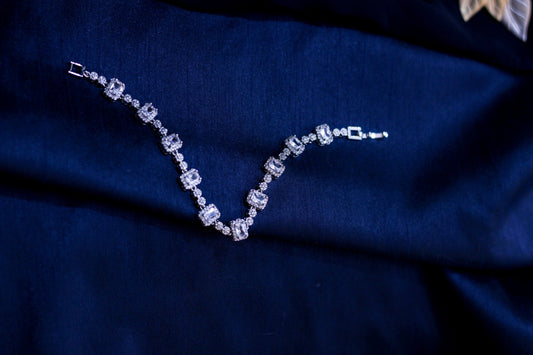 Oro,s Dainty Rhinestone Bracelet ~ 5