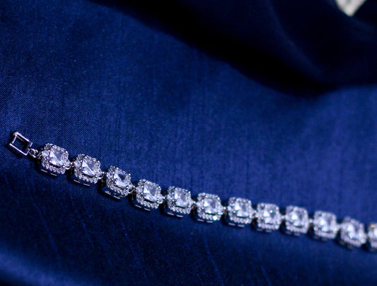 Oro,s Dainty Rhinestone Bracelet ~ 3